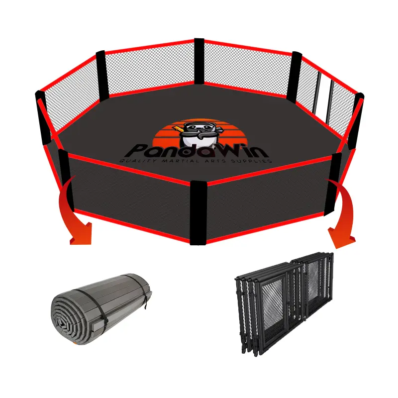 Cage octogonale pliante