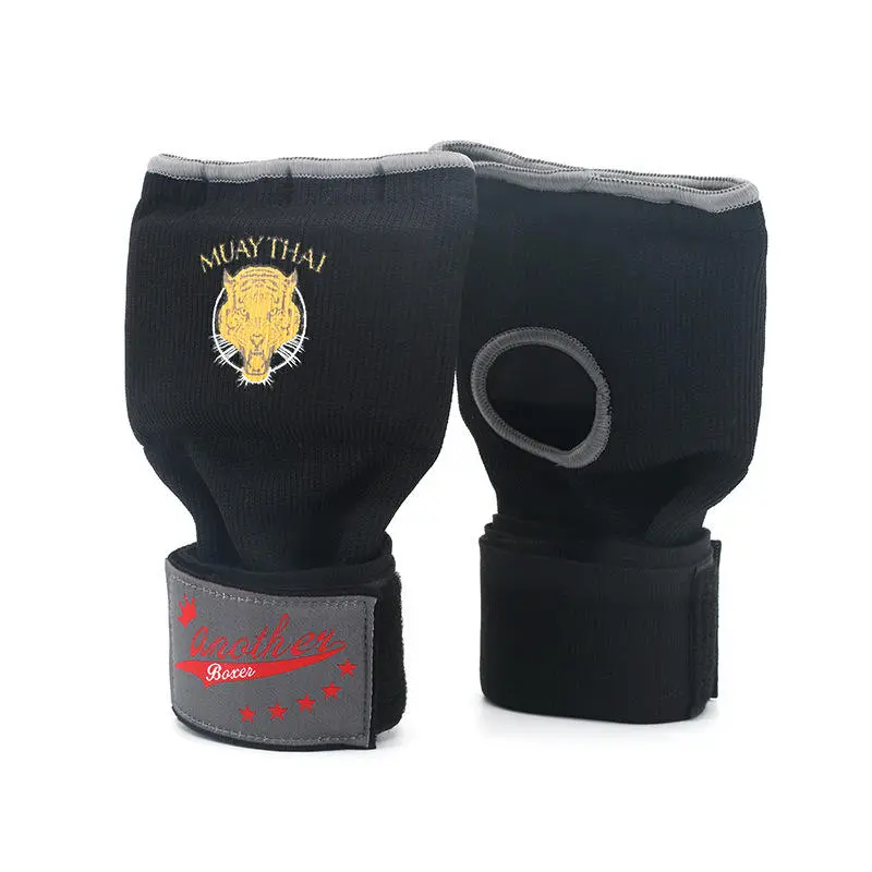 Gants de boxe demi-doigts en gel