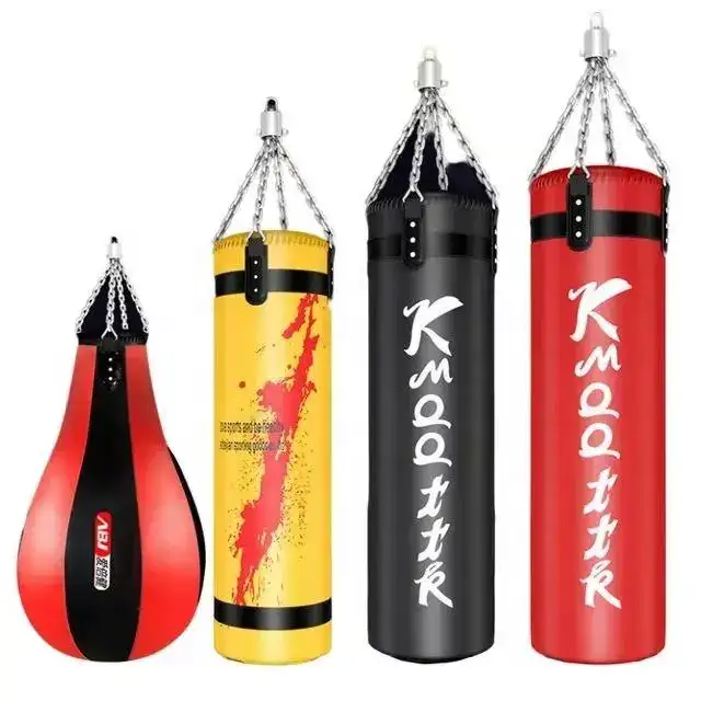 Sac de sable de boxe suspendu