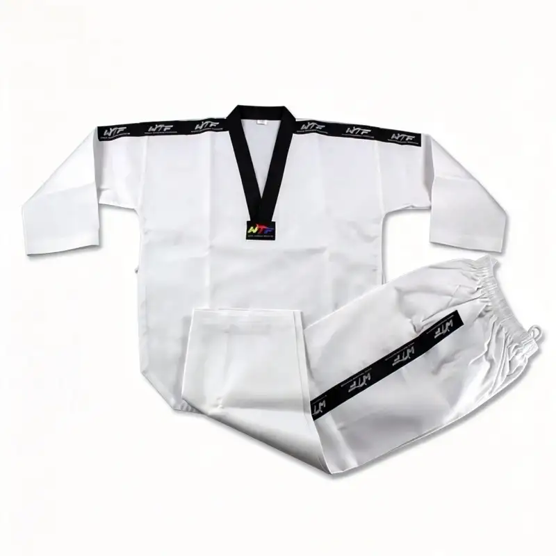 Uniforme de Taekwondo avec Rayure